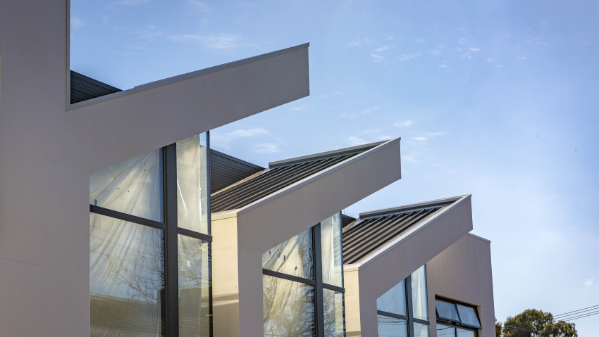 Olsen Row roof profile
